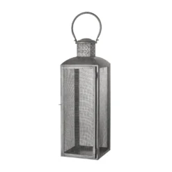 Bloomingville Lantaarn Metaal - Zwart L20xH57xW20 Cm