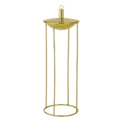 Bloomingville Olielamp Goud Ø19x57cm