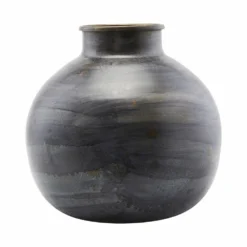 House Doctor Etnik Vaas Blauw ø30x30cm