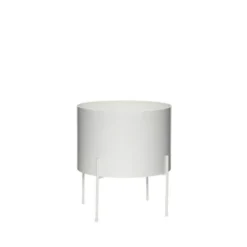 Hubsch Airy Bloempot Wit Large - 941604