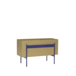 Hubsch Awe Plantenbak Khaki/blauw - 021617