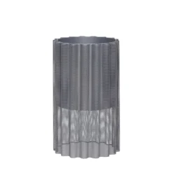 Hubsch Bloempot Metaal - Grijs