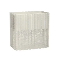 Hubsch Bloempot Metaal - Lichtgrijs