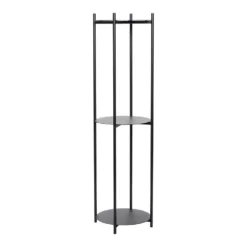 Hubsch Plantenrek Zwart Metaal