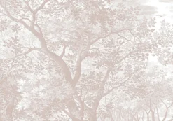 KEK Amsterdam Engraved Landschappen Behang Nude WP-774 300x280cm