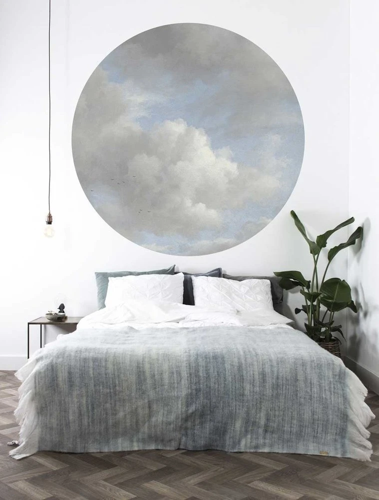 KEK Amsterdam Golden Age Clouds Behangcirkel CK-007 - ø190cm - Afbeelding 2