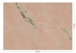 KEK Amsterdam Marble Goud Behang MW-057- 400x280cm