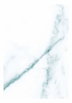 KEK Amsterdam Marmer Behang Wit Blauw