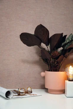 KEK Amsterdam Naturel Chique Behang Linnen Look - Valencia