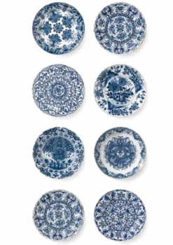 KEK Amsterdam Royal Blue Plates Behang