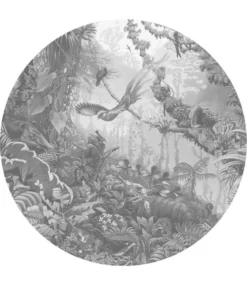 KEK Amsterdam Tropical Landscapes Cirkelbehang BC-081 - ø237,5 Cm