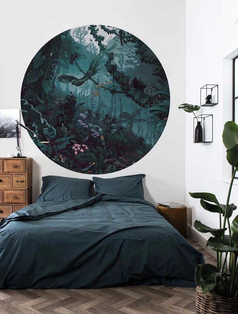 KEK Amsterdam Tropical Landscapes Cirkelbehang CK-087 - ø190cm - Afbeelding 2