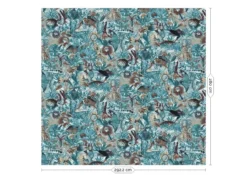 KEK Amsterdam Underwater Jungle Fotobehang WP-690 - 292,2 X 280 Cm